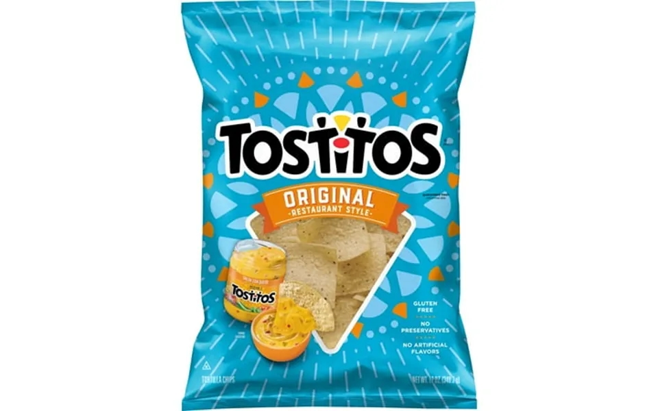 Tostitos Restaurant Style Original Tortilla Chips 12 Oz Bag