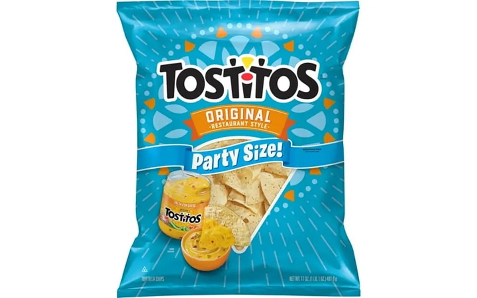 Tostitos Restaurant Style Original Tortilla Chips 17 Oz Bag - 2 Pack