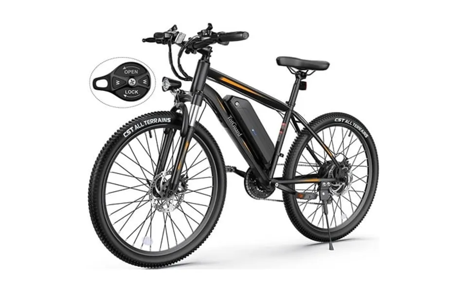 Totguard Electric Bike For Adults 27.5 E-bike With 500w Motor Electric Mountain Bike With 48v 10ah Battery Lockable Susp