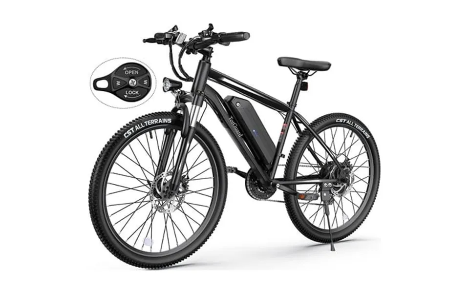 Totguard Electric Bike For Adults 27.5 E-bike With 500w Motor Electric Mountain Bike With 48v 10ah Battery Lockable Susp