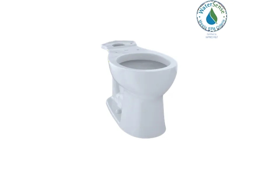 Toto C243ef 01 Entrada Universal Height Round Toilet Bowl