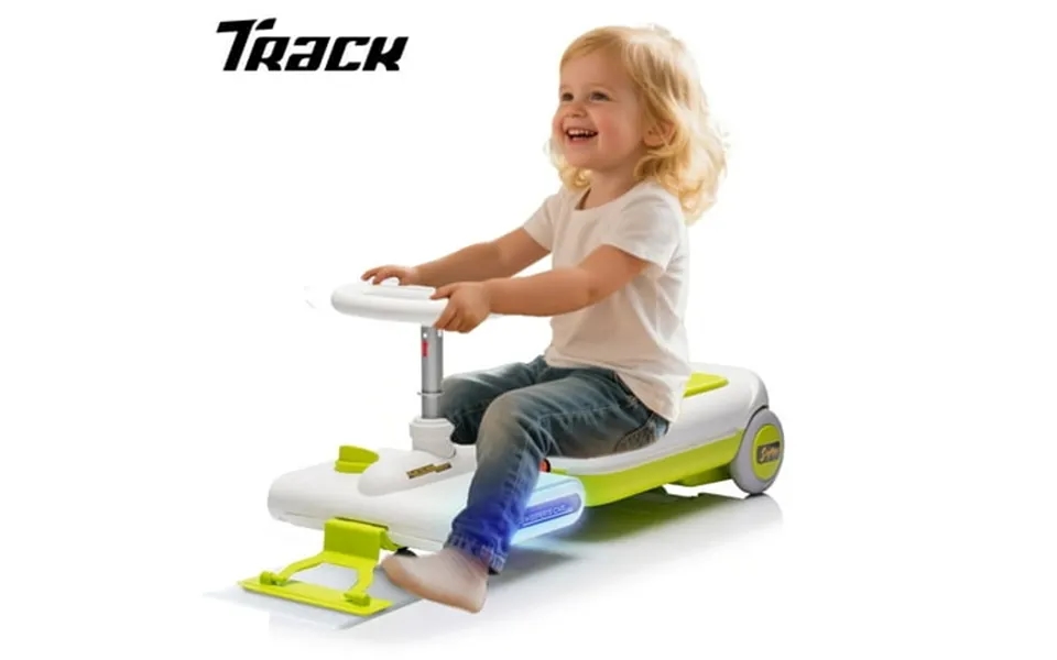 Track Seven 12v Ride On Car Kids Electric Go Kart With Led Lights Music Adjustable Length Portable Go Kart With Detachab