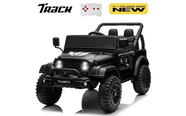 Track Seven 24v Ride On Truck Electric Car For Boys Girls Ride On Car With Remote Control Music Bluetooth Lights Spring  product image