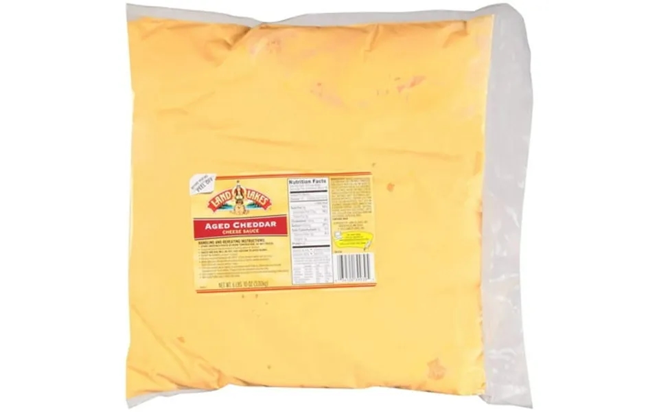 Trans Fat Free Aged Cheddar Cheese Sauce In Pouch 106 Ounce - 6 Per Case