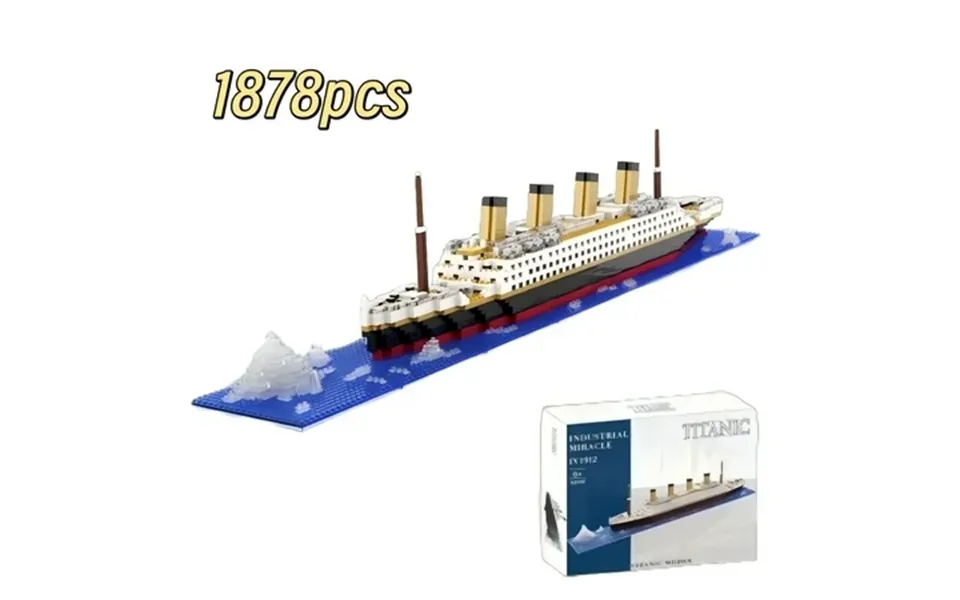 Translink Titanic Model Building Blocks Set With 1878 Pcs Micro Mini Blocks 3d Puzzle Sets Diy Educational Toys Ideal Gi