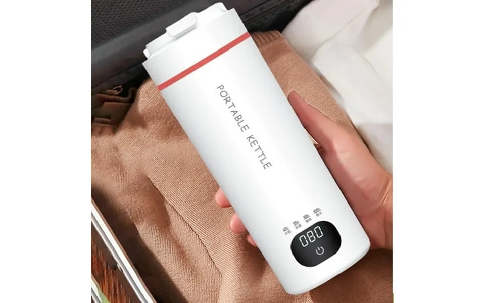 Travel Electric Kettle Portable Mini Kettle Small Hot Water Boiler With 4 Temperature Settings 304 Stainless Steel Fast