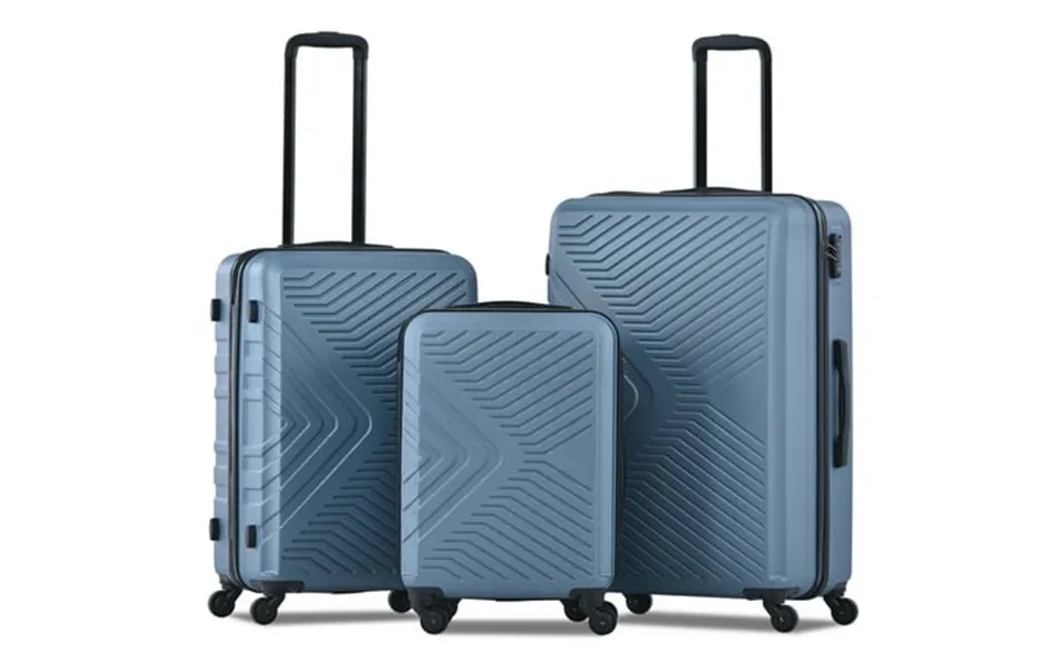 Travelhouse 3 Piece Hardshell Luggage Set Hardside Lightweight Suitcase With Tsa Lock Spinner Wheels 20in24in28in