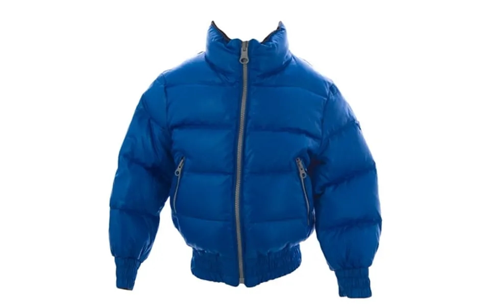 Tre Uno Tre Boy S Reversible Down Jacket Sz 5 4 Years Brilliant Blue