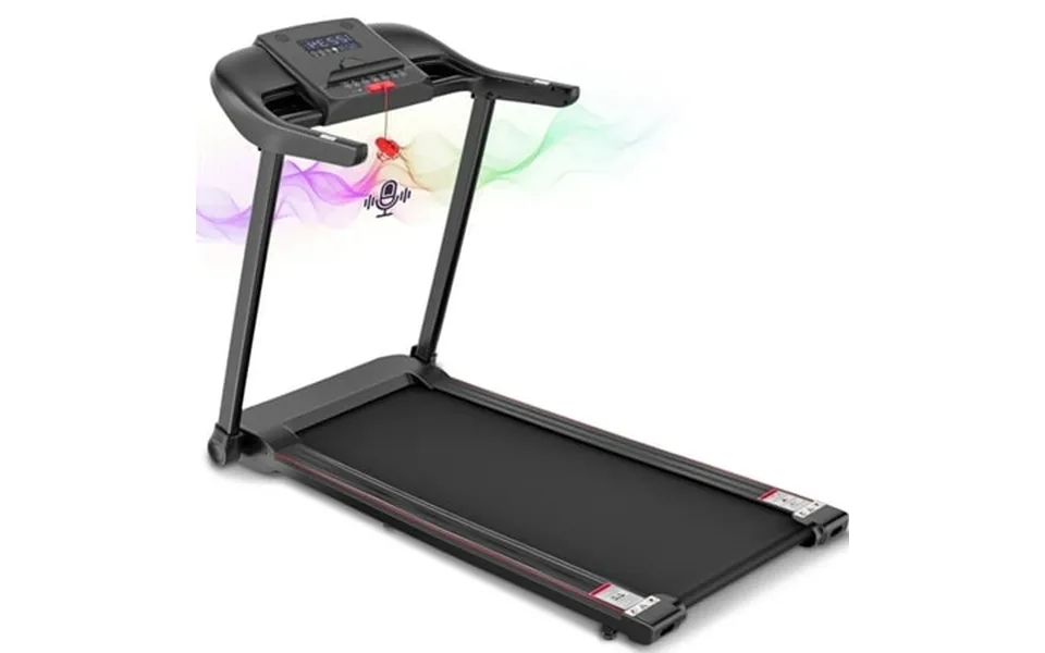 Treadmill Folding Electric Treadmill Bluetooth Voice Control Exercise Treadmill For Home Office Speed Range Of 0