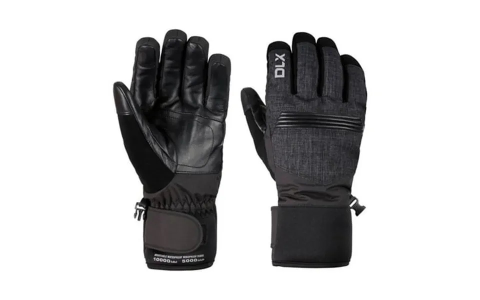 Trespass Adult Sidney Leather Palm Snow Sports Gloves
