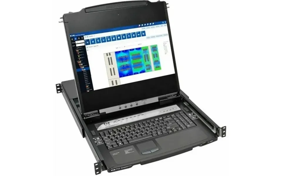 Tripp Lite 8-port Rackmount Console Hdmi Kvm Switch 17 Lcd Ip Remote Access B030-008-17-ip