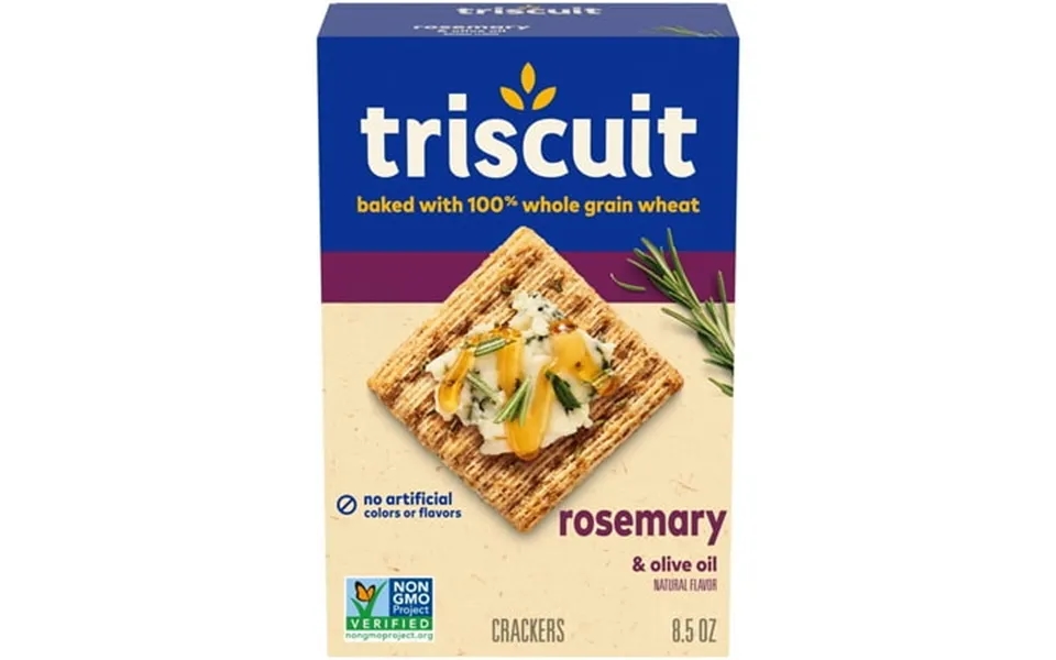 Triscuit Rosemary & Olive Oil Whole Grain Wheat Crackers 8.5 Oz