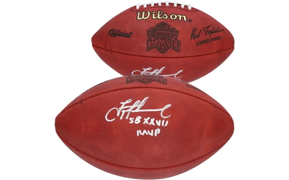 Troy Aikman Dallas Cowboys Autographed Wilson Super Bowl Xxvii Pro Football With Sb Xxvii Mvp Inscription - Fanatics Aut