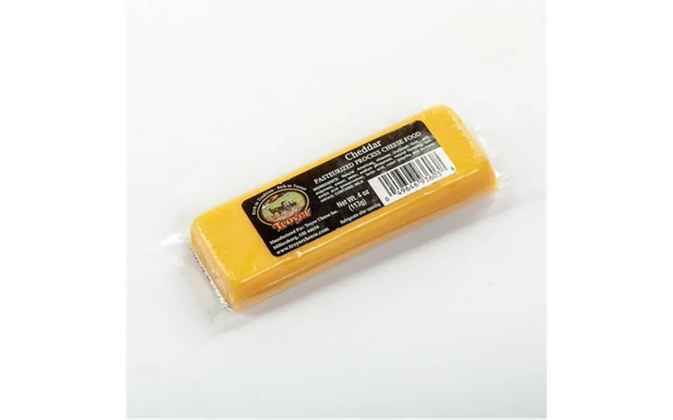Troyer Shelf Stable Cheddar Cheese Five 4-ounce Packs Of Cheddar Cheese Food