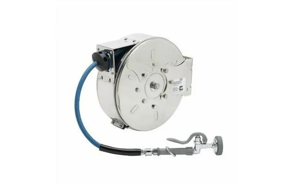 T&s Brass - 3 8 X 30 Enclosed Stainless Steel Reel W B-0107 Hose Reel