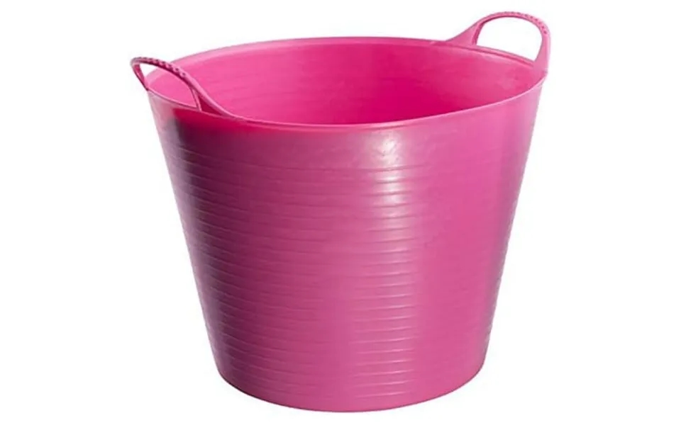 Tubtrug Sp26pk Medium Pink Flex Tub 26 Liter
