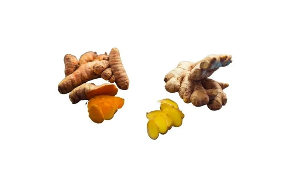 Turmeric Zone - Fresh Produce Organic Turmeric Root And Organic Ginger Root Pack