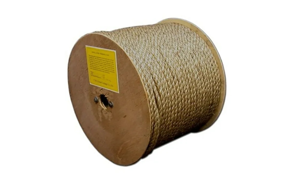 T.w. Evans Cordage 25-005 .625 In. X 600 Ft. Pure Number 1 Manila Rope Reel