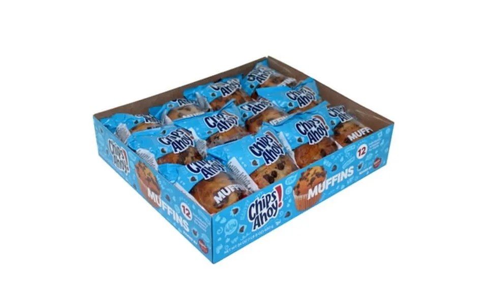 Two-bite Chips Ahoy Muffins 680g 1.5 Lb. Box
