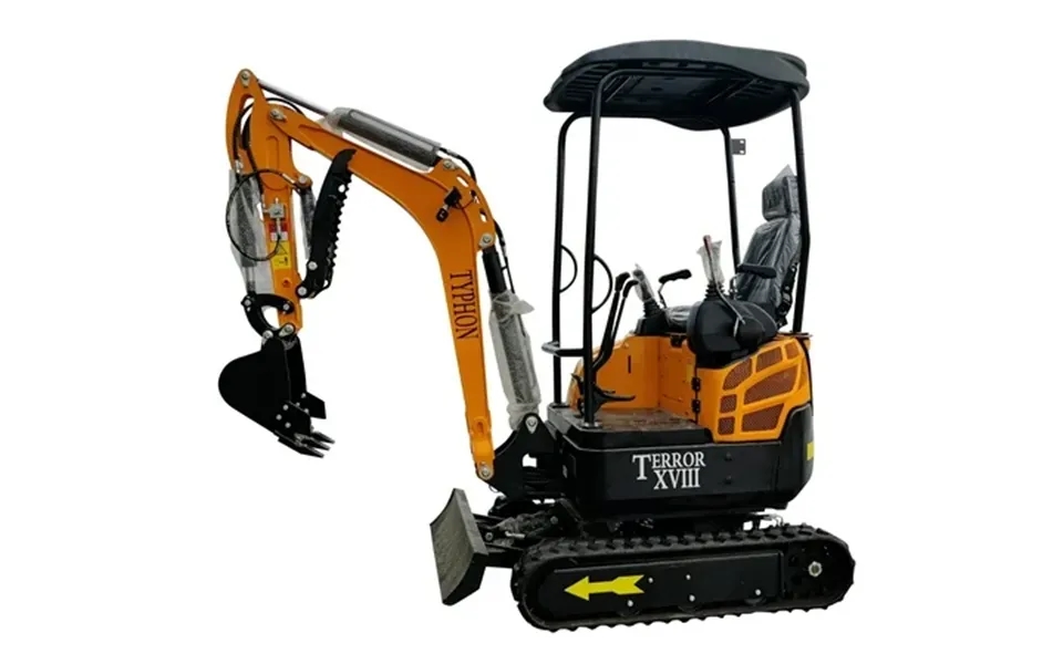 Typhon Terror Xviii Mini Excavator 4000lbs Digger With 0.03 Cbm Bucket For Construction
