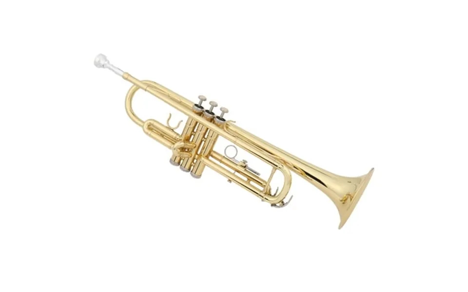 Ubesgoo Beginner Gold Lacquer Brass Bb Trumpet With Care For Student School Band