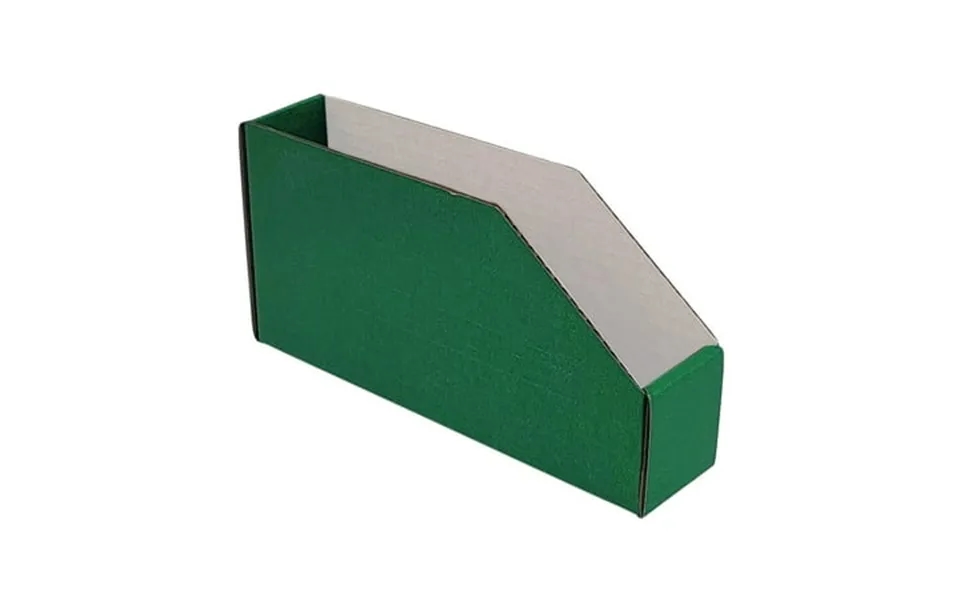 Ucanpack Green Corrugated Bin Kraft Inside 4x12x4 Inches - 50 Pack Green Corrugated Cardboard Storage Box