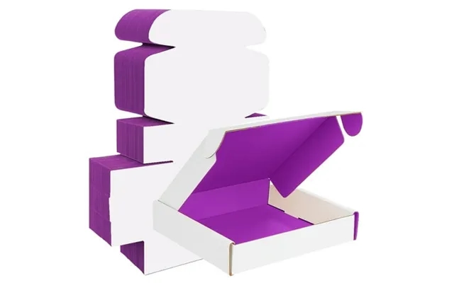 Ucanpack Purple Mailer Boxes 18 X 12 X 4 Color Inside - 50 Pack Large Shipping Boxes 18x12x4 Shipping Boxes product image