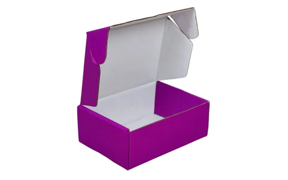 Ucanpack Purple White Inside 3mm Thick Corrugated Mailer Box 16x10x2 Pack Of 50 Pcs Gift Boxes Bulk Storage Carton Made