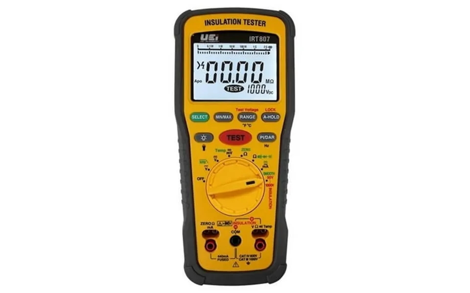 Uei Test Instruments Advanced Insulation Tester 1000 Ac Dc Irt807