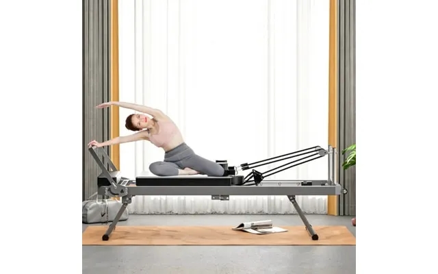 Uhomepro Pilates Reformer Foldable Pilates Core Bed For Home And Gym Workouts Equipment Yoga Fitness Machine Suitable Fo product image