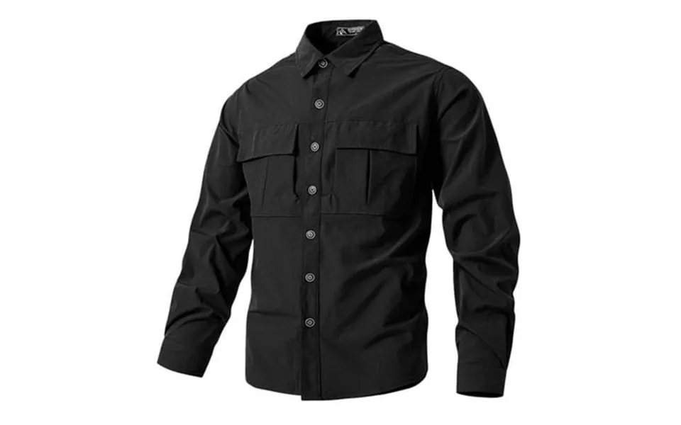 Uikmnh Jackets For Men Men Autumn Work Shirt Windproof And Rainproof Breathable Tops Large Size Long Sleeved Jacket Size