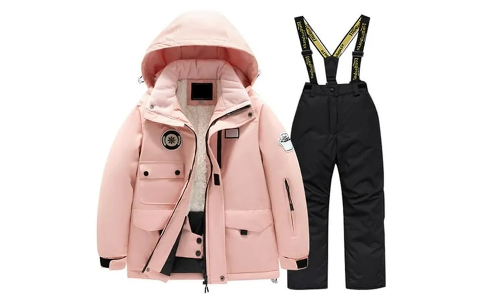 Ulitacool Teen Girl Outfits Children S Ski Suit Pocket And Pants Winter Windbroof Snowboarding Winter Warm Snow Suits Un