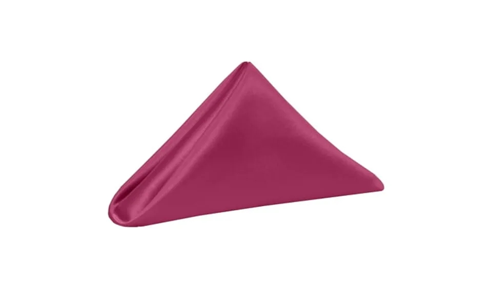 Ultimate Textile 10 Dozen Satin 17 X 17-inch Napkins - For Wedding Special Event Or Banquet Use Cerise Pink