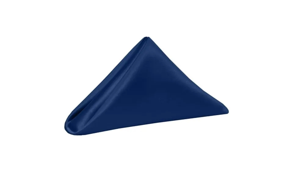 Ultimate Textile 10 Dozen Satin 17 X 17-inch Napkins - For Wedding Special Event Or Banquet Use Regal Blue