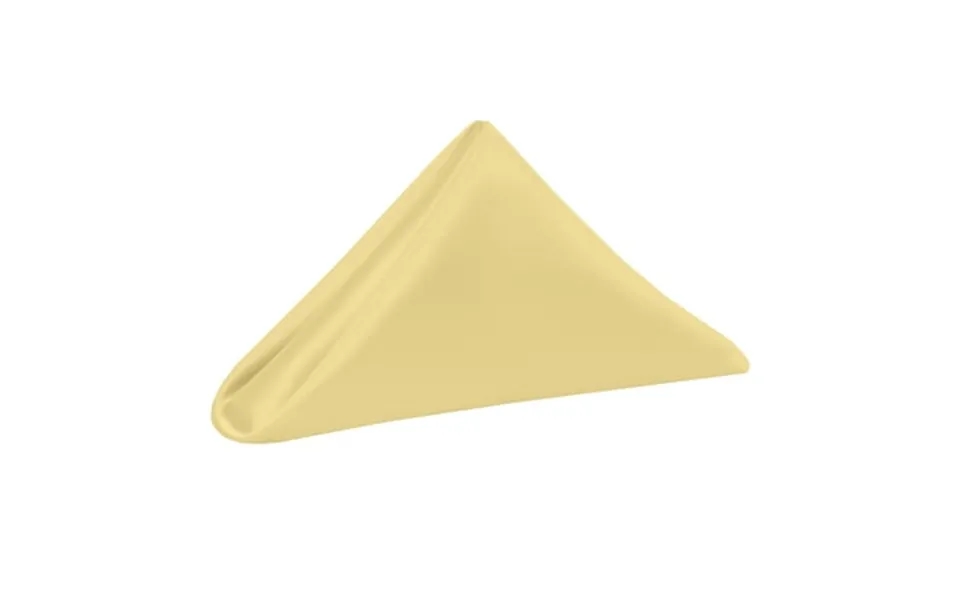 Ultimate Textile 10 Dozen Satin 17 X 17-inch Napkins - For Wedding Special Event Or Banquet Use Wheat Yellow Brown