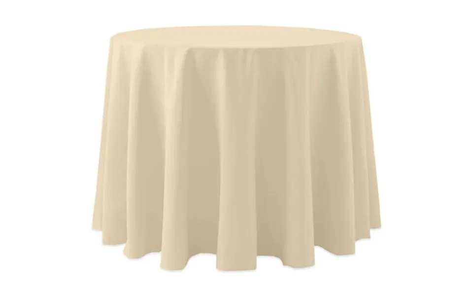 Ultimate Textile 5 Pack Cotton-feel 114-inch Round Tablecloth - For Wedding And Banquet Hotel Or Home Fine Dining Use Ta
