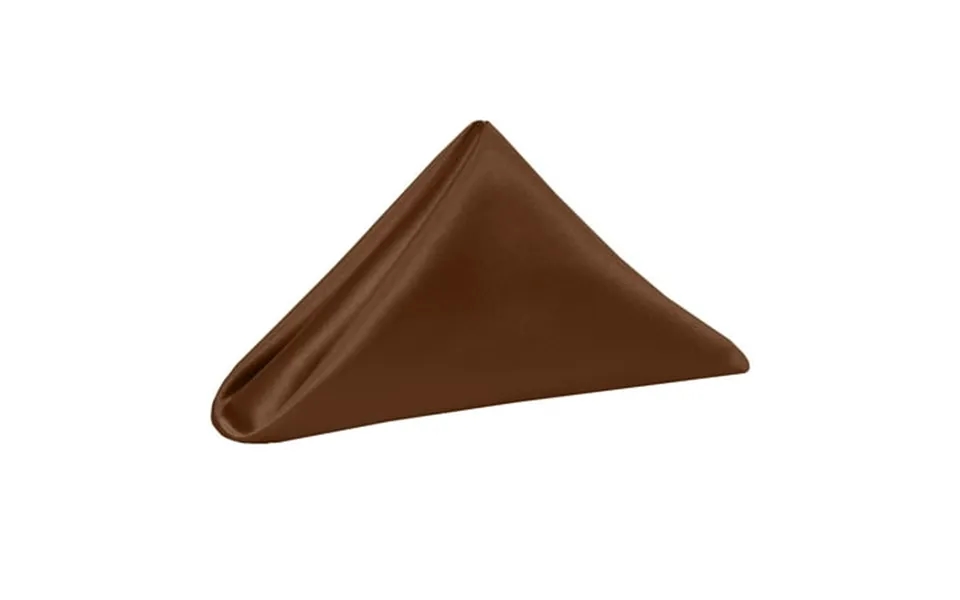 Ultimate Textile Bridal Satin 17 X 17-inch Napkins