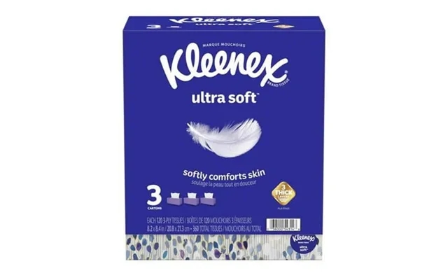 Ultra Soft Facial Tissue 120 Count - Pack Of 8 product image
