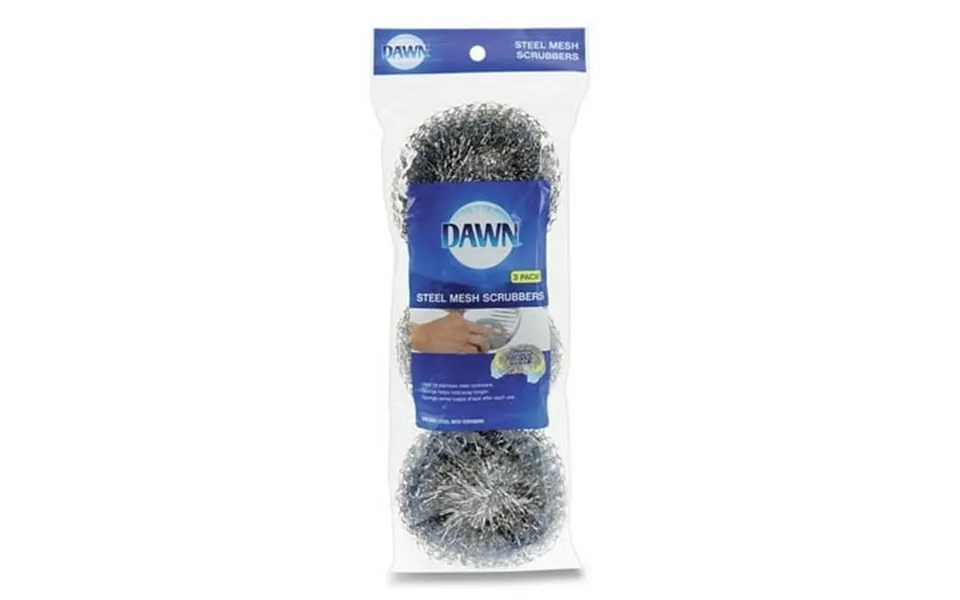 Ultra Steel Scrubbers Gray Silver 3 Pack Bundle Of 10 Packs