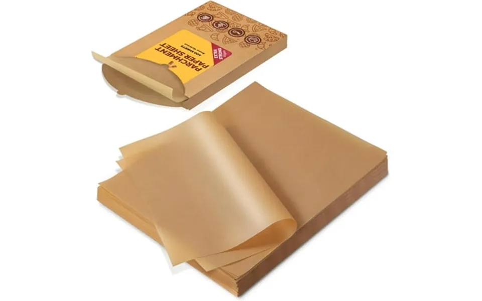 Unbleached Parchment Paper Sheets 12 X 16 In Pre-cut Baking Parchment Heavy Duty Non-stick Baking Paper For Half Sheet C