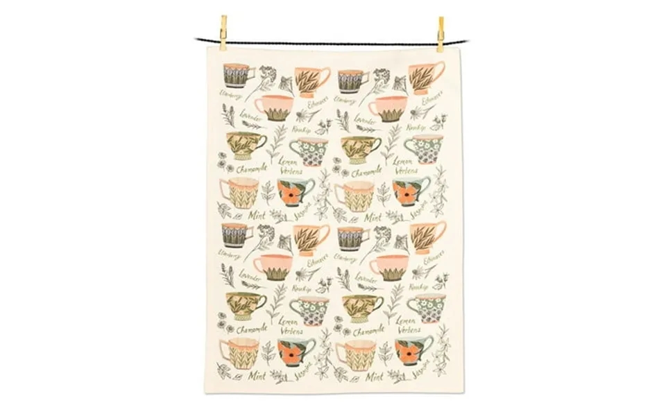 Unbranded Tea Garden Tea Towel