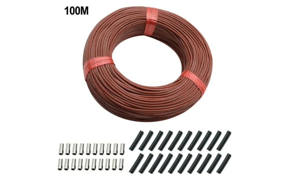 Underfloor Heating Cable 12k Floor Heating Cable 33ohm M Carbon Fiber Infrared 100m