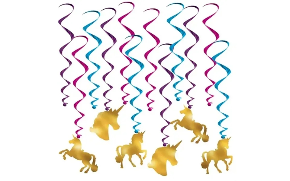 Unicorn Whirls Pack Of 6