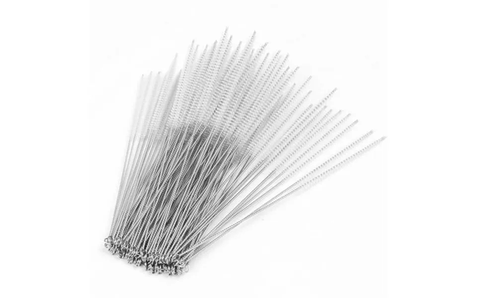Unique Bargains 100pcs 5.9 Chemistry Test Tube Bottle Washing Cleaning Nylon Brush Clear