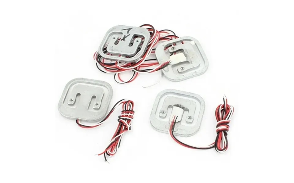 Unique Bargains 4pcs Thread Hole Half-bridge Resistance Strain Body Load Cell Weigh Sensor 50kg