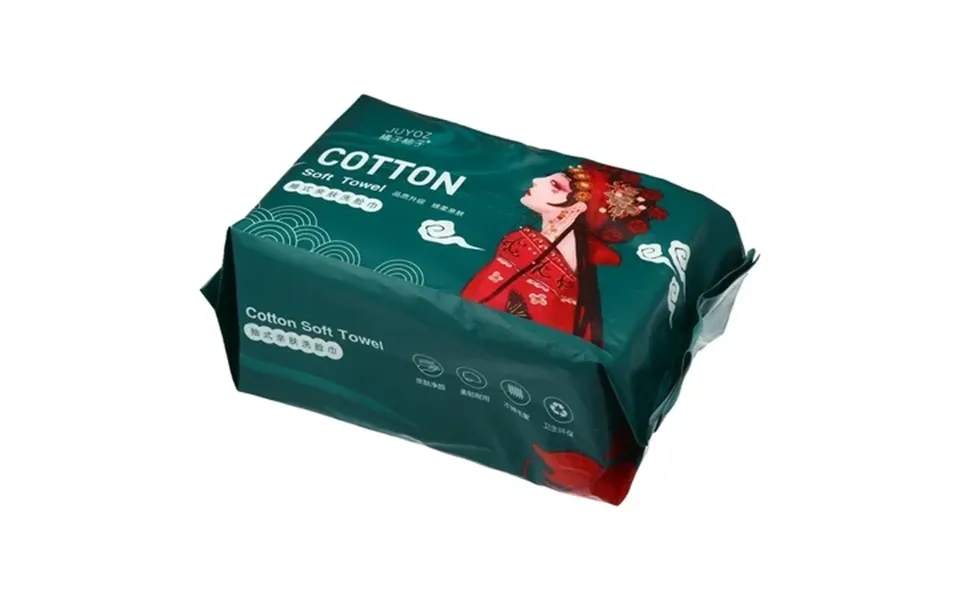 Unique Bargains Pack Of 60pcs Disposable Face Towel Tissue Dual-use White 7