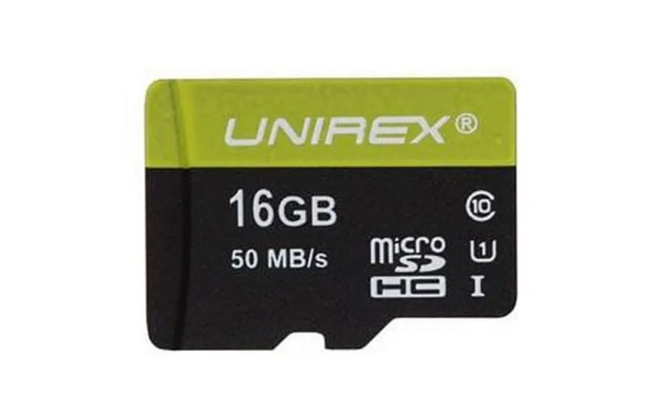 Unirex Ums165muhs1 16gb Microsdhc Card