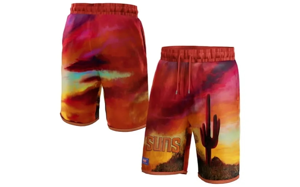 Unisex Nba & Kidsuper Studios By Fanatics Red Phoenix Suns Hometown Shorts
