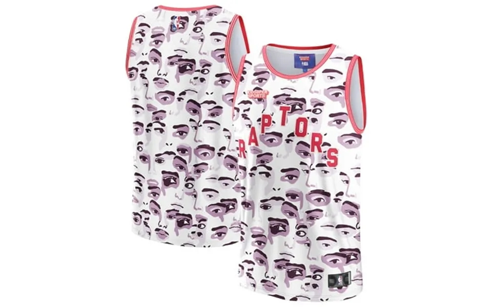 Unisex Nba & Kidsuper Studios By Fanatics White Toronto Raptors Hometown Jersey