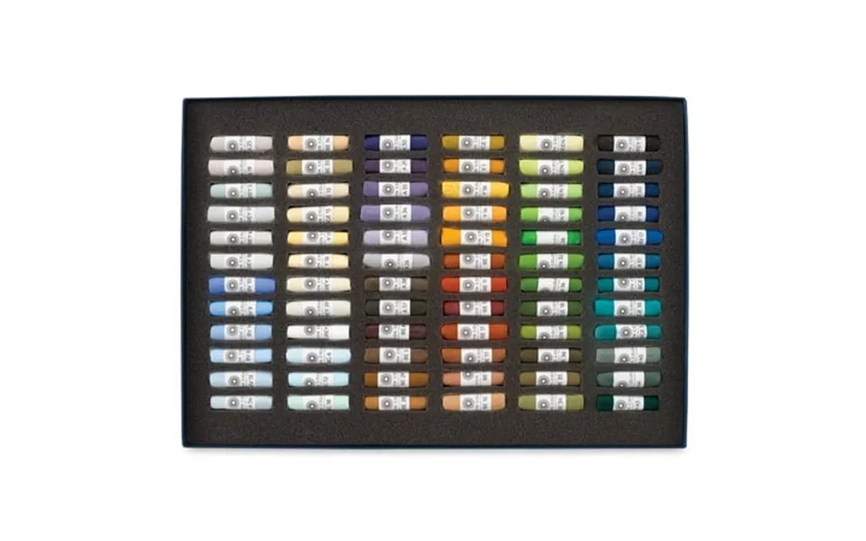 Unison Handmade Pastel Set - Landscape Colors Set Of 72 Full Stick